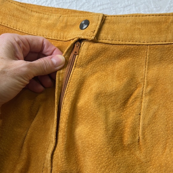 ⭐️Vintage leather skirt Sz 10 Melbourne Country - Picture 5 of 12